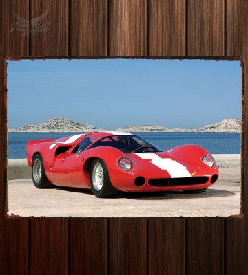 Металлическая табличка Lola T70 (MkIII)